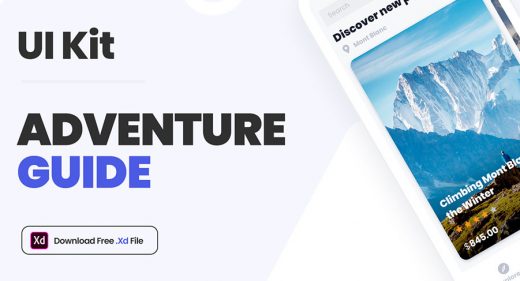 Adventure Guide Free UI kit