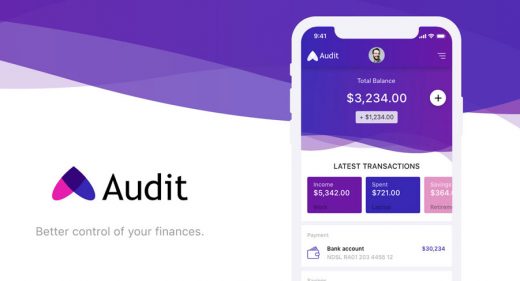 Audit Finance app UI kit