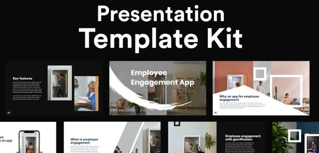 Employee engagement free UI kit