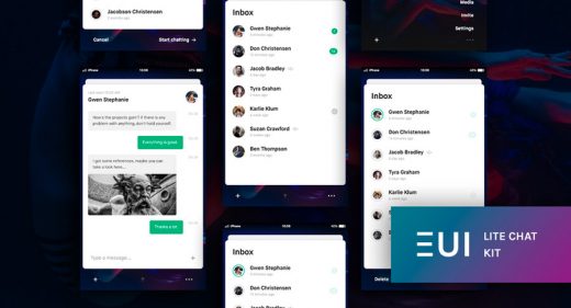 Chat UI Kit for Adobe XD