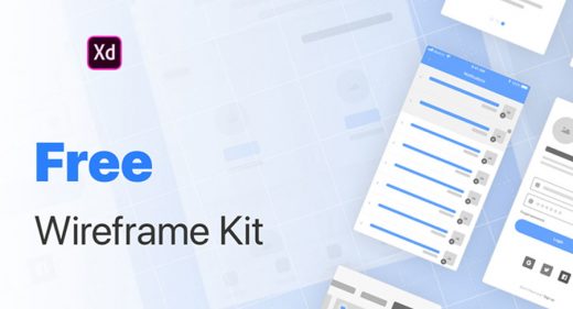 Free basic wireframing kit for XD