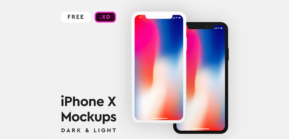 iphone xd mockups adobe xd