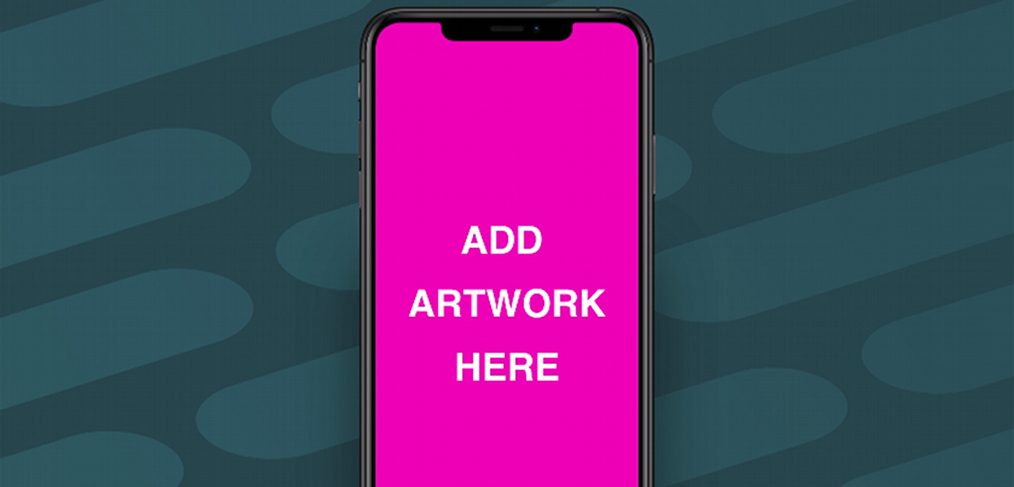 iPhone XR mockup for Adobe XD