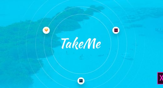 Take me XD Ui kit