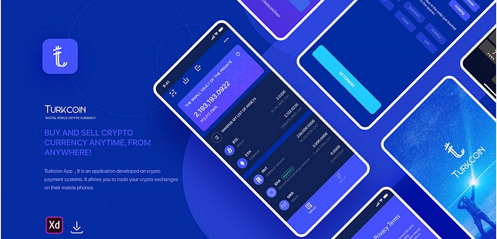 Turkcoin Crypto app template