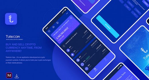 Turkcoin Crypto app template