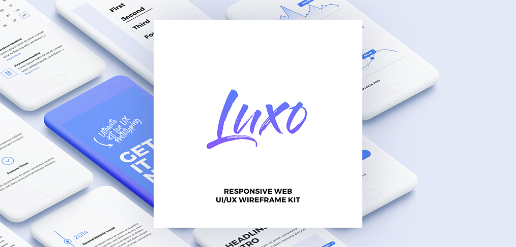 luxo ui kit xd