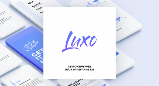 luxo ui kit xd