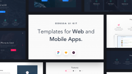 Odessa UI kit xd